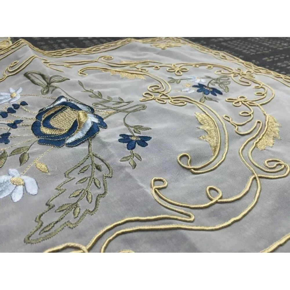 2 or 4 Handmade Tablecloths Coffee Table Runner Cloth set Armenian Embroidered
